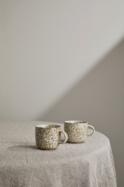 Logotrade promotional merchandise photo of: VINGA Nuvem stoneware mug, 2 pcs set