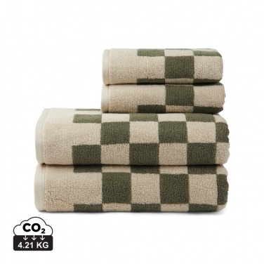 Logotrade advertising products photo of: VINGA Elba OCS organic cotton towel, 4 pcs set