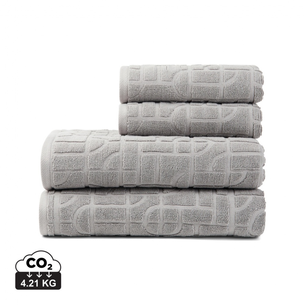 Logotrade promotional items photo of: VINGA Verso OCS organic cotton towel, 4 pcs set