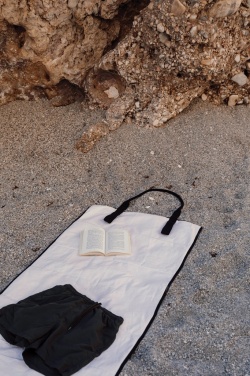 Logotrade promotional giveaway picture of: VINGA Volonne AWARE™ recycled canvas beach mat