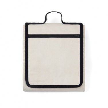 Logotrade promotional item image of: VINGA Volonne AWARE™ recycled canvas picnic blanket