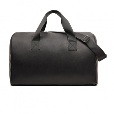 Logo trade corporate gifts image of: VINGA Bermond RCS recycled PU weekend bag