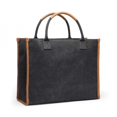 Logo trade promotional giveaways picture of: VINGA Bosler RCS recycled canvas office tote