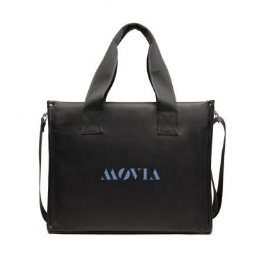 Logo trade promotional gift photo of: VINGA Bermond RCS recycled PU tote bag