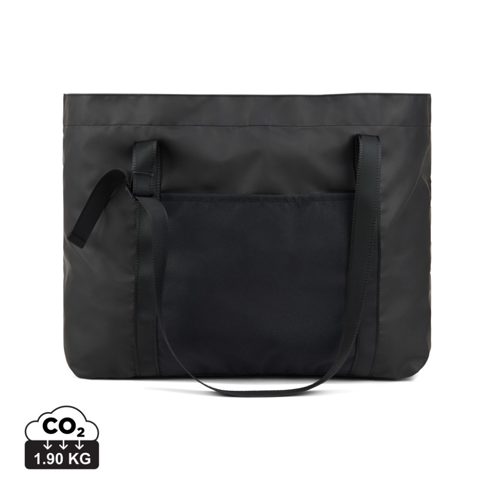 Logo trade advertising products image of: VINGA Livorno GRS recycled polyester maxi tote