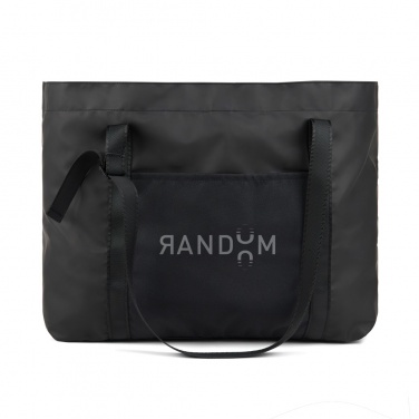 Logo trade corporate gift photo of: VINGA Livorno GRS recycled polyester maxi tote
