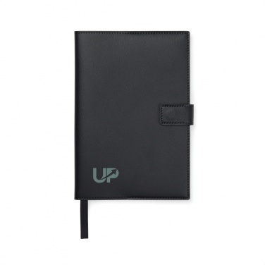 Logo trade promotional merchandise photo of: VINGA Timo PU RCS RPET notebook