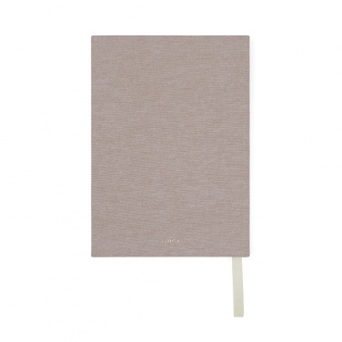 Logo trade advertising products image of: VINGA Thankfulness GRS recycled paper journal