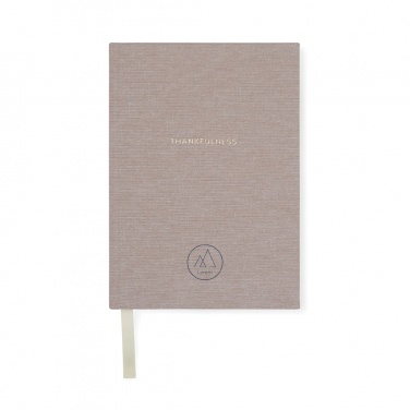Logo trade advertising product photo of: VINGA Thankfulness GRS recycled paper journal
