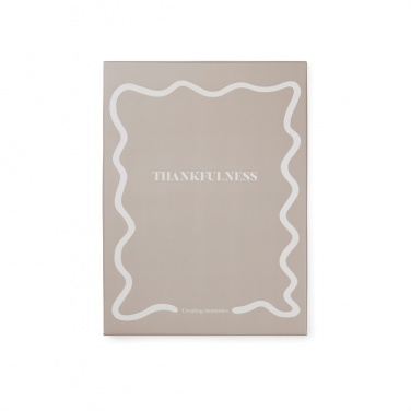 Logotrade corporate gifts photo of: VINGA Thankfulness GRS recycled paper journal