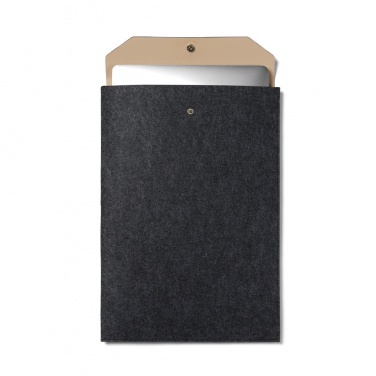 Logotrade promotional product image of: VINGA Albon GRS recycled felt 17" laptop sleeve