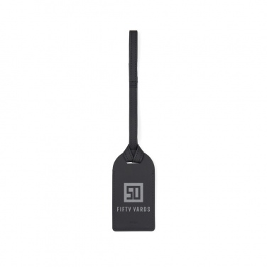 Logo trade promotional merchandise image of: VINGA Baltimore RCS recycled polyester luggage tag