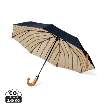 Logotrade promotional gift picture of: VINGA Bosler AWARE™ recycled pet 21" foldable umbrella