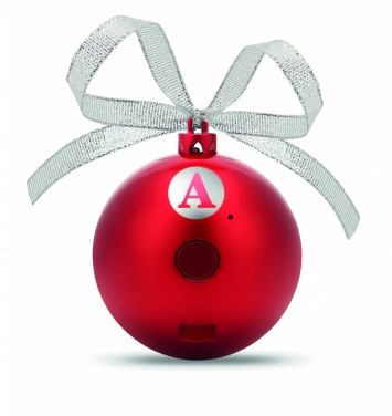 Logotrade promotional merchandise image of: Speaker Christmas ball