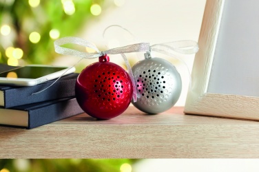 Logotrade advertising product image of: Speaker Christmas ball