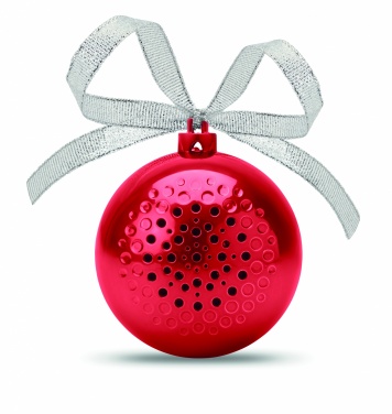 Logotrade promotional merchandise picture of: Speaker Christmas ball