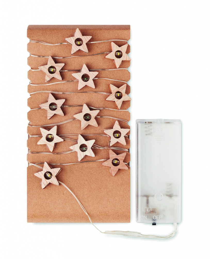 Logotrade promotional product picture of: String with 20 star lights