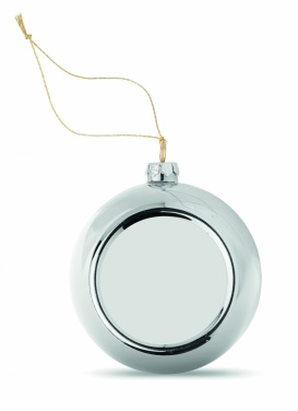 Logotrade promotional giveaways photo of: Christmas ball for sublimation