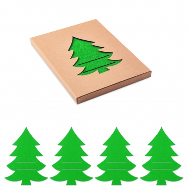 Logotrade promotional gift image of: RPET felt cutlery holder set