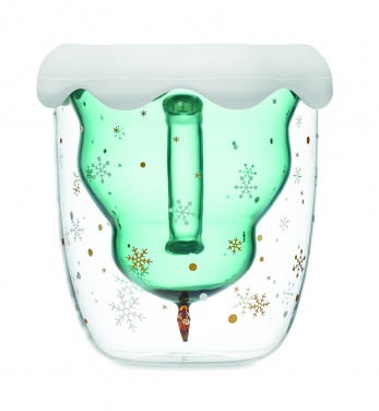 Logo trade promotional giveaway photo of: Double wall borosilicate mug