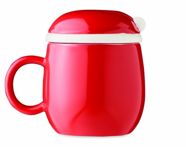Logotrade promotional giveaway picture of: Ceramic mug with lid 370 ml