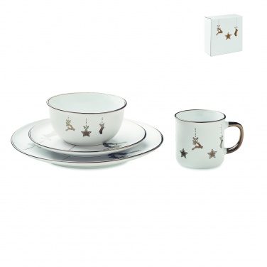 Logotrade corporate gift picture of: 4 piece ceramic place setting