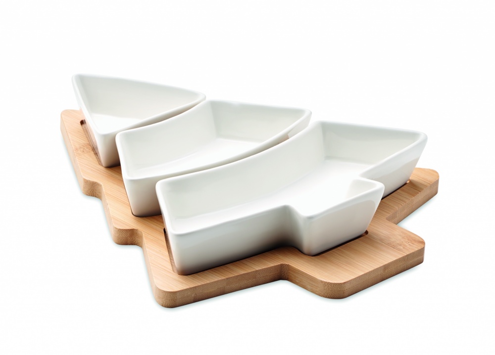 Logotrade corporate gift picture of: Christmas tree serving tray