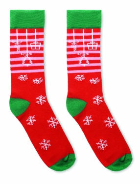 Logotrade promotional giveaway picture of: Pair of Christmas socks L