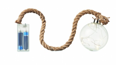 Logotrade advertising product picture of: Glass bauble LED light