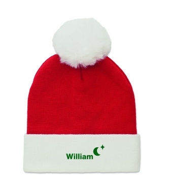 Logo trade advertising products picture of: Christmas knitted beanie