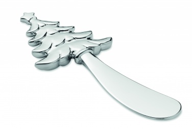 Logo trade promotional merchandise image of: Christmas tree cheese knife