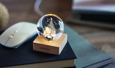 Logotrade promotional giveaways photo of: Christmas LED crystal ball