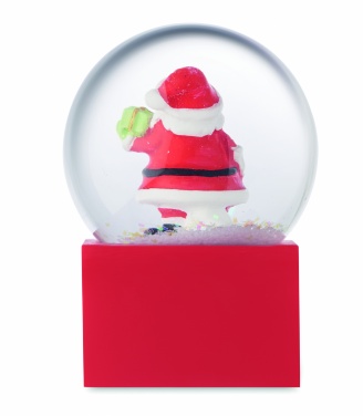 Logo trade promotional items image of: Small snow ball glass ornament