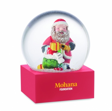 Logotrade promotional item image of: Snow ball glass ornament