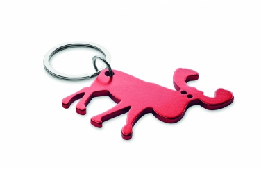Logotrade promotional item image of: Recycled aluminium key ring Pori