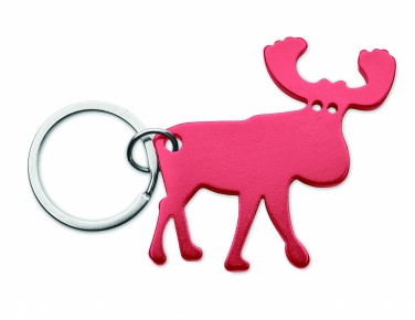 Logo trade corporate gift photo of: Recycled aluminium key ring Pori