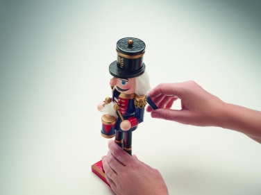 Logo trade corporate gift photo of: Nutcracker character in wood