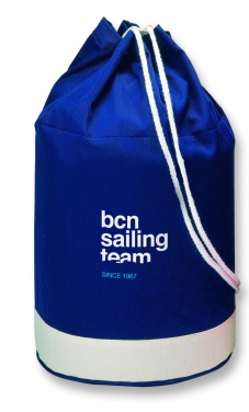 Logo trade advertising products image of: Cotton duffle bag bicolour