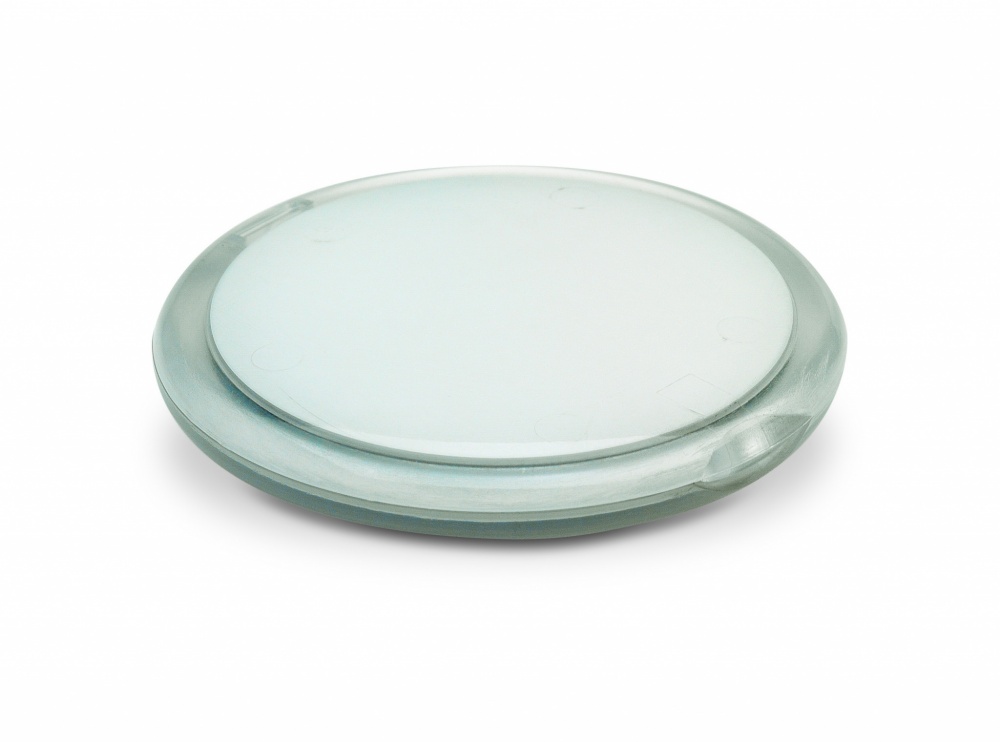 Logotrade promotional giveaway image of: Rounded double compact mirror
