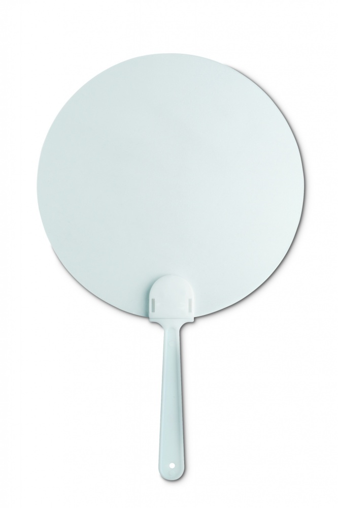 Logo trade advertising products image of: Manual hand fan