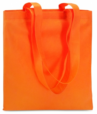 Logo trade promotional merchandise picture of: 80gr/m² nonwoven shopping bag