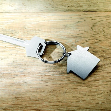 Logo trade advertising products image of: Metal key holder house Lahti