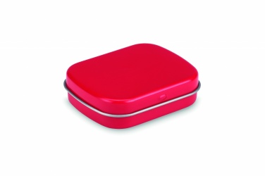 Logo trade promotional products picture of: Easy tin silver w/mints