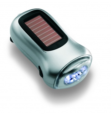Logotrade corporate gift image of: Dual powered dynamo torch