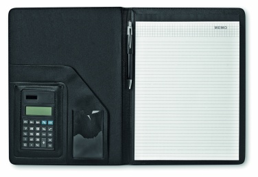 Logotrade promotional item image of: A4 conference folder calculator