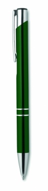 Logo trade promotional merchandise picture of: Push button pen with black ink
