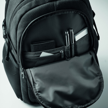 Logotrade corporate gift picture of: 600D RPET laptop backpack