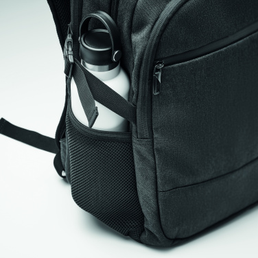 Logotrade promotional giveaway image of: 600D RPET laptop backpack