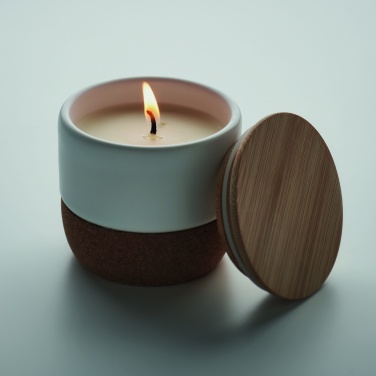 Logotrade advertising products photo of: Plant based wax candle 80 gr