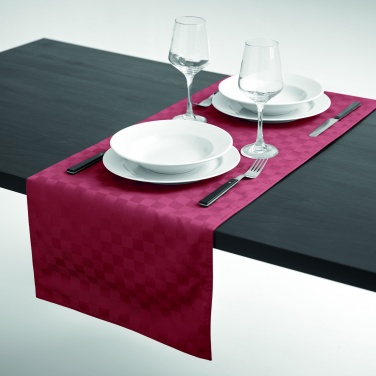 Logo trade promotional merchandise photo of: Table runner in polyester